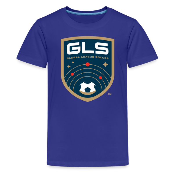 Global League Soccer Kids' Premium T-Shirt - royal blue
