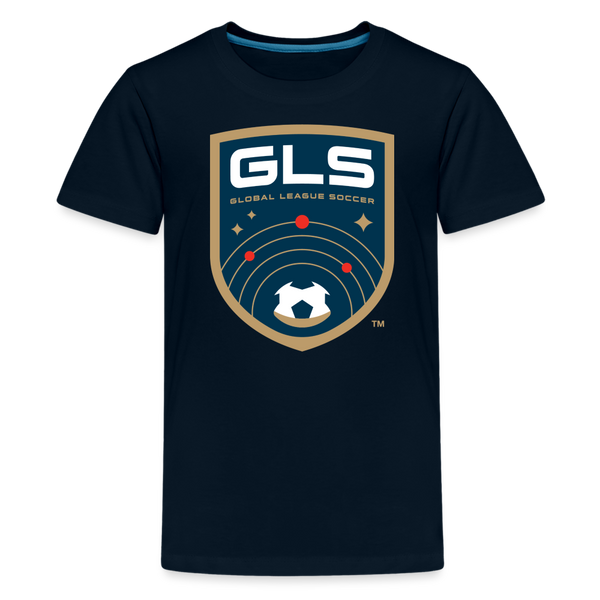 Global League Soccer Kids' Premium T-Shirt - deep navy