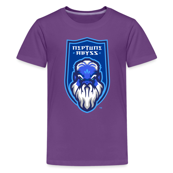 Neptune Abyss FC Kids' Premium T-Shirt - purple