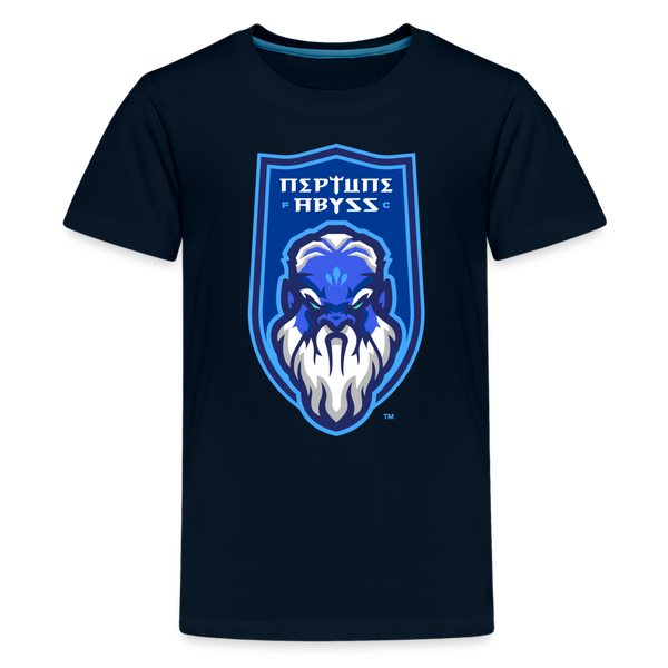 Neptune Abyss FC Kids' Premium T-Shirt - deep navy
