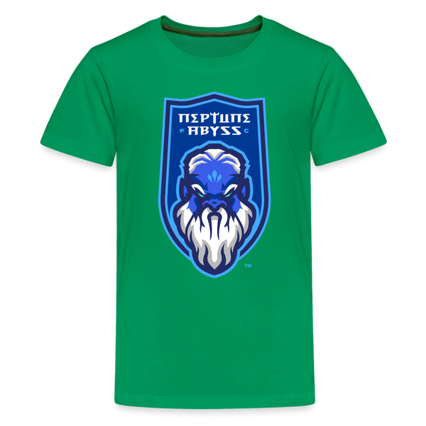 Neptune Abyss FC Kids' Premium T-Shirt - kelly green