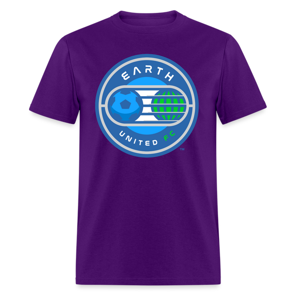 Earth United FC Unisex Classic T-Shirt - purple