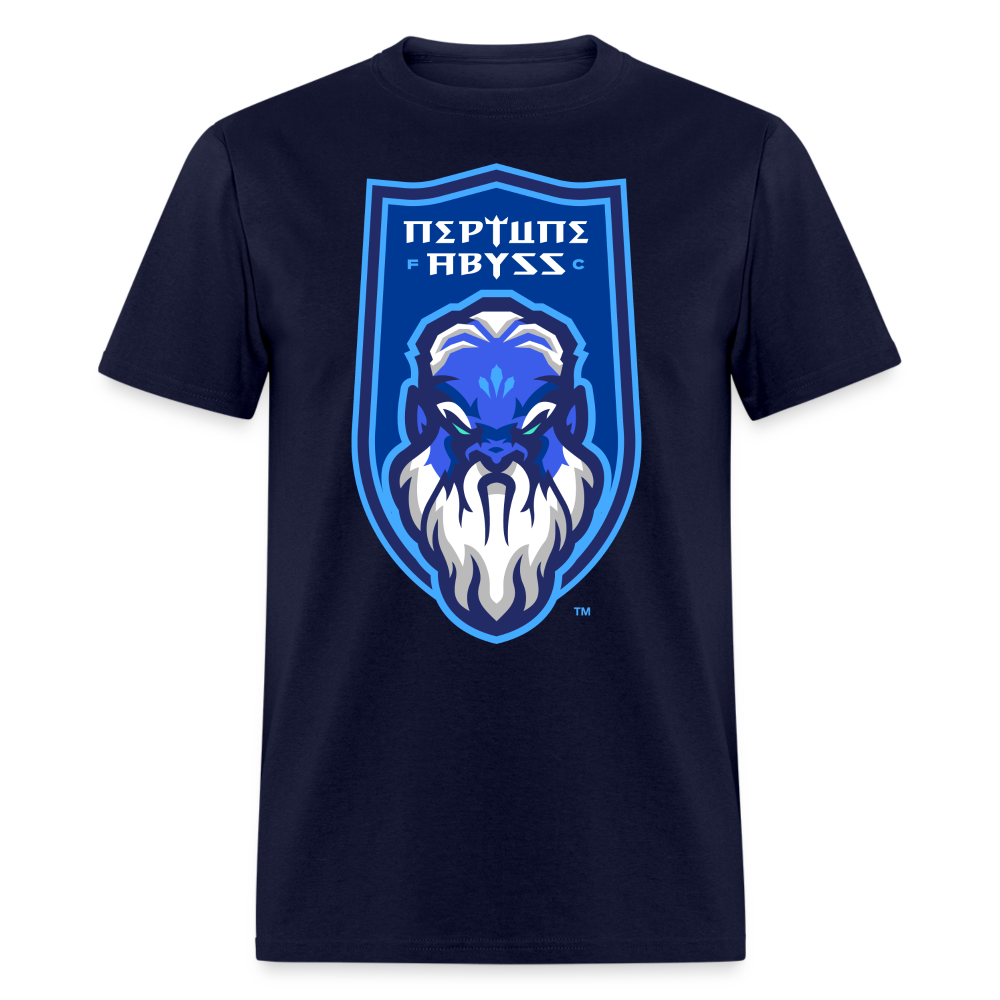 Neptune Abyss FC Unisex Classic T-Shirt - navy