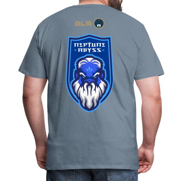 Neptune Abyss FC Men's Premium T-Shirt - steel blue