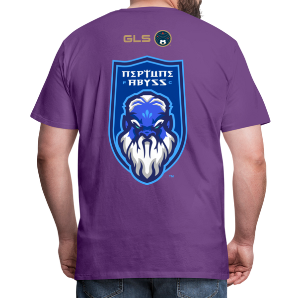 Neptune Abyss FC Men's Premium T-Shirt - purple