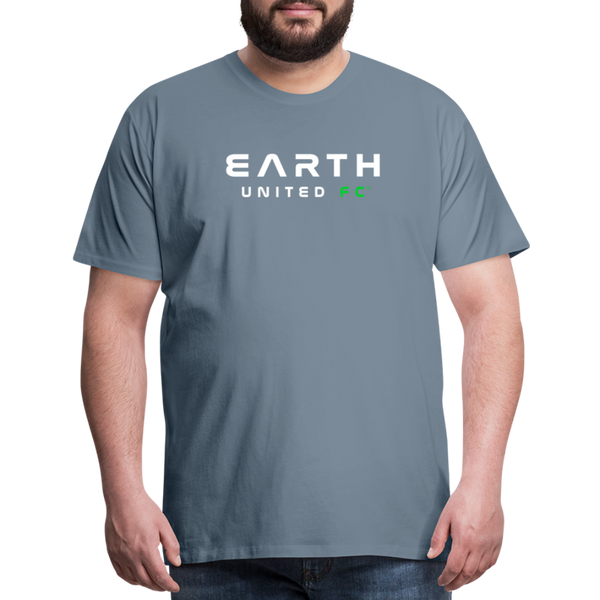 Earth United FC Men's Premium T-Shirt - steel blue