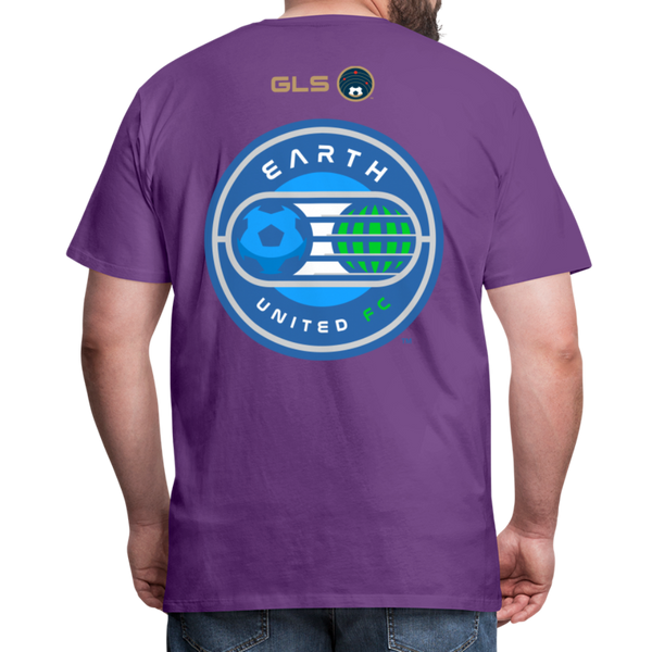 Earth United FC Men's Premium T-Shirt - purple