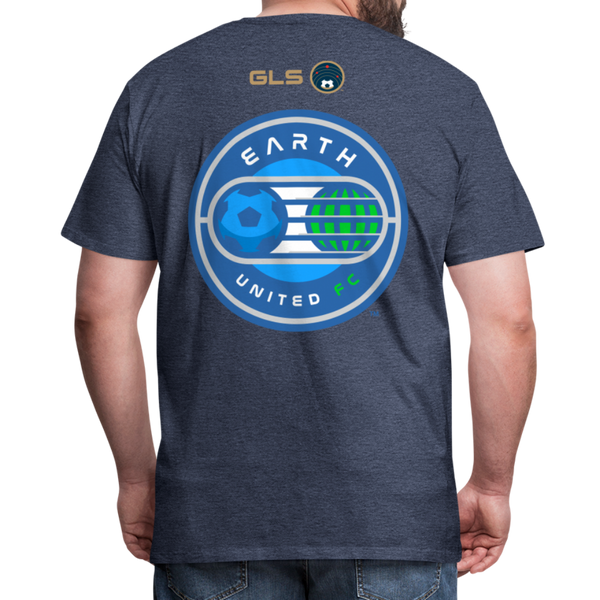 Earth United FC Men's Premium T-Shirt - heather blue