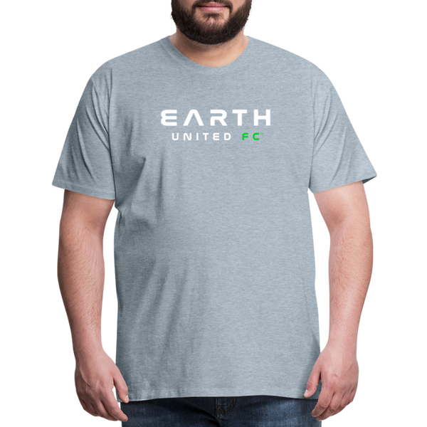 Earth United FC Men's Premium T-Shirt - heather ice blue