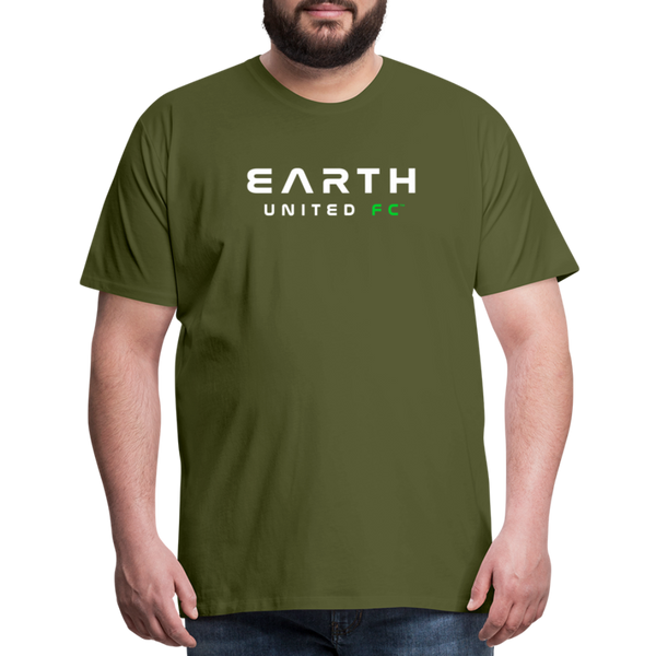 Earth United FC Men's Premium T-Shirt - olive green