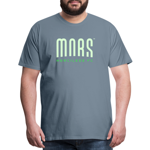 Mars Merciless FC Men's Premium T-Shirt - steel blue