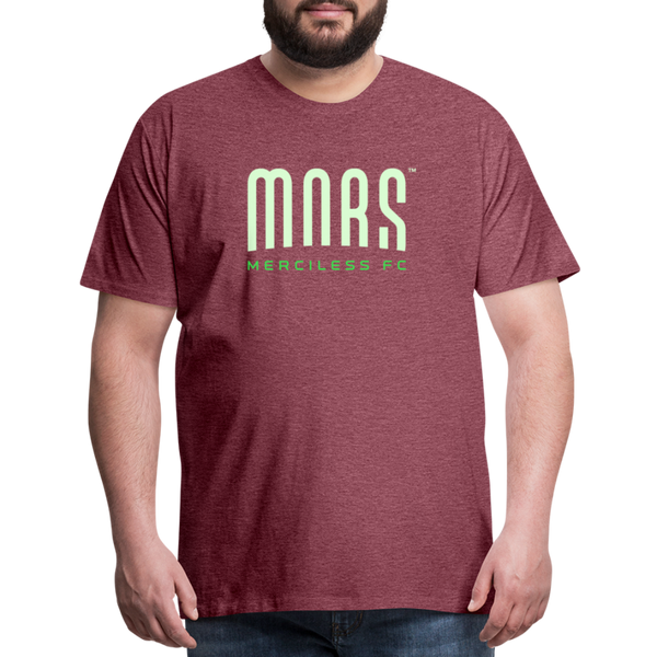 Mars Merciless FC Men's Premium T-Shirt - heather burgundy