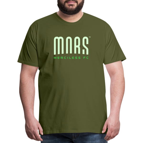 Mars Merciless FC Men's Premium T-Shirt - olive green