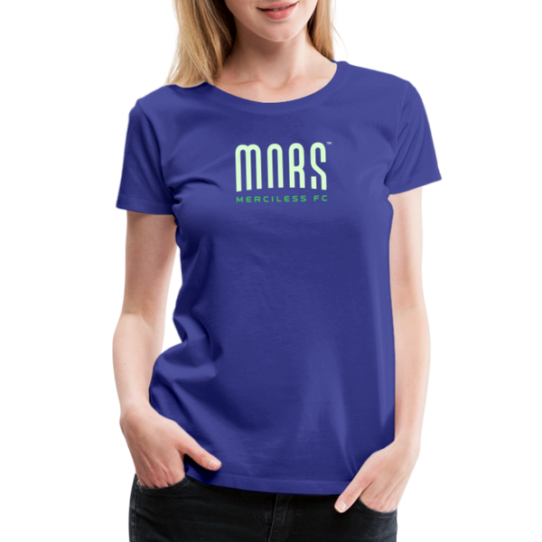 Mars Merciless FC Women’s Premium T-Shirt - royal blue