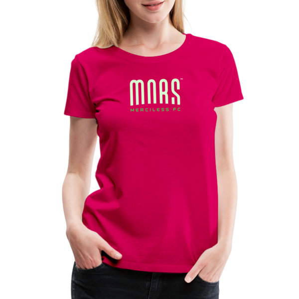 Mars Merciless FC Women’s Premium T-Shirt - dark pink