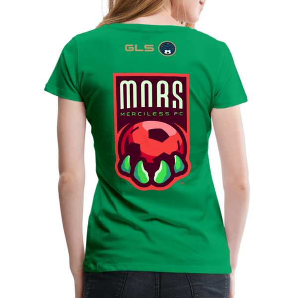 Mars Merciless FC Women’s Premium T-Shirt - kelly green