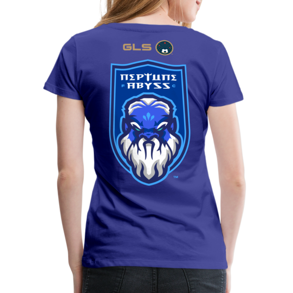 Neptune Abyss FC Women’s Premium T-Shirt - royal blue