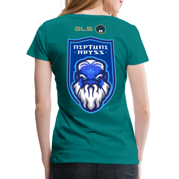 Neptune Abyss FC Women’s Premium T-Shirt - teal