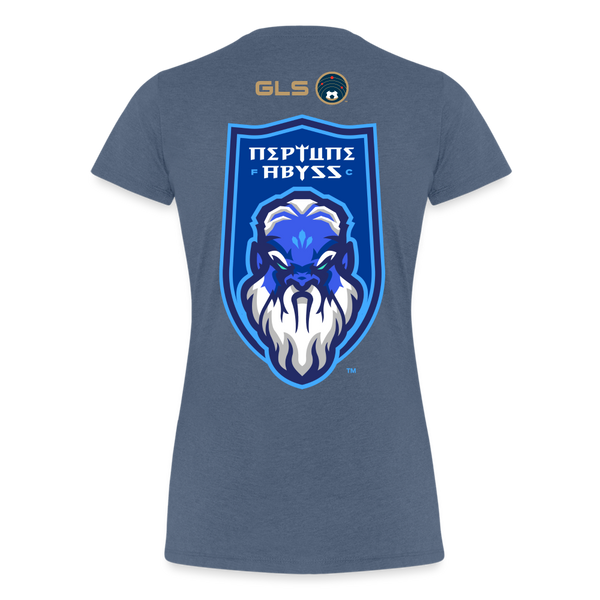 Neptune Abyss FC Women’s Premium T-Shirt - heather blue