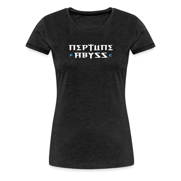 Neptune Abyss FC Women’s Premium T-Shirt - charcoal grey