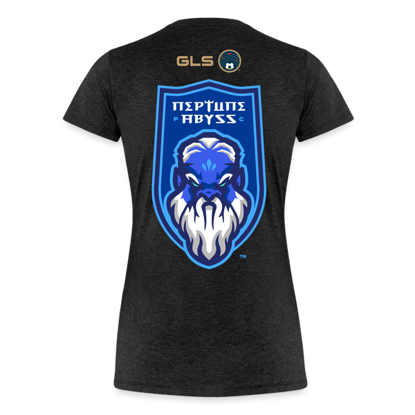 Neptune Abyss FC Women’s Premium T-Shirt - charcoal grey