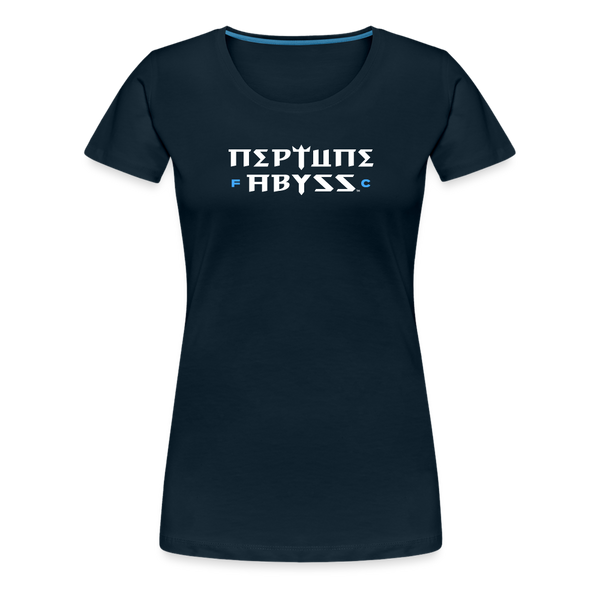 Neptune Abyss FC Women’s Premium T-Shirt - deep navy