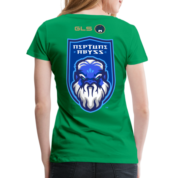 Neptune Abyss FC Women’s Premium T-Shirt - kelly green