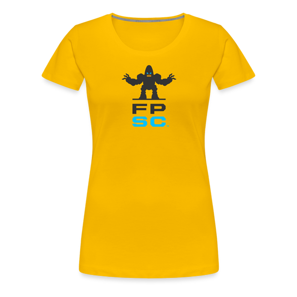 Forbidden Pluto SC Women’s Premium T-Shirt - sun yellow
