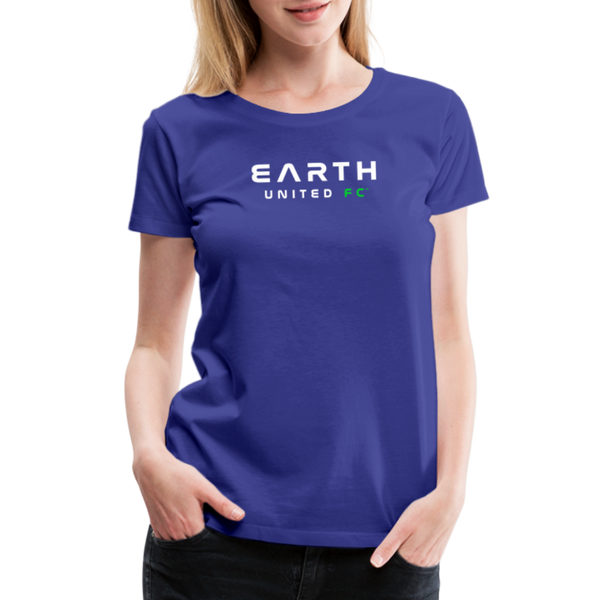 Earth United FC Women’s Premium T-Shirt - royal blue