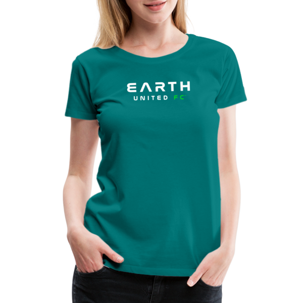 Earth United FC Women’s Premium T-Shirt - teal