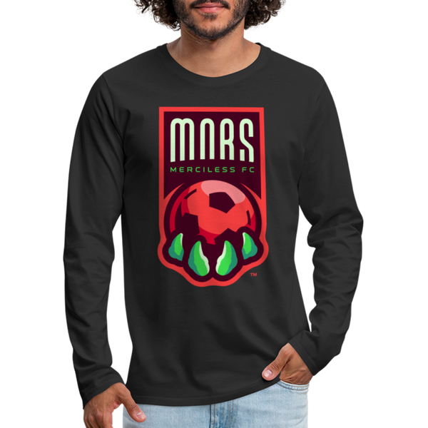 Mars Merciless FC Men's Long Sleeve T-Shirt - black