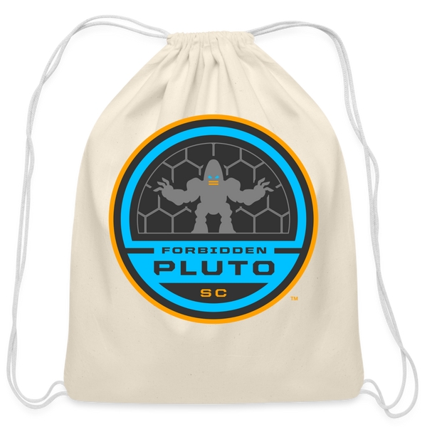 Forbidden Pluto SC Cotton Drawstring Bag - natural
