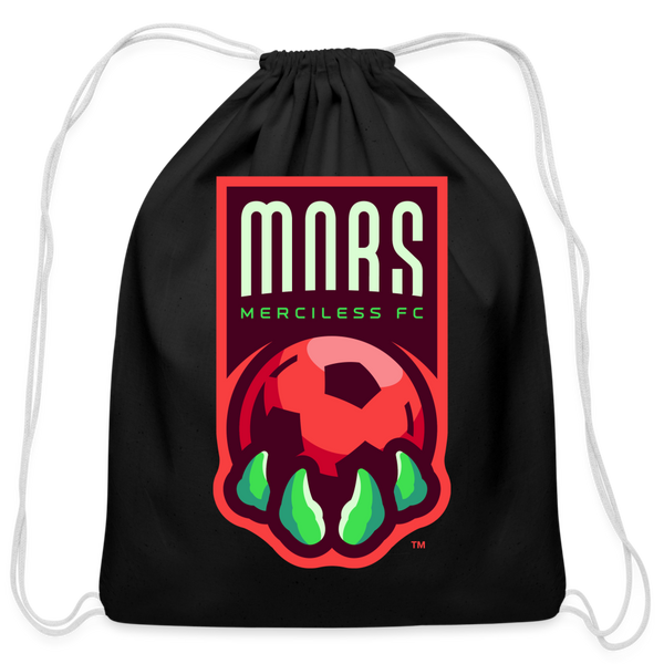 Mars Merciless FC Cotton Drawstring Bag - black