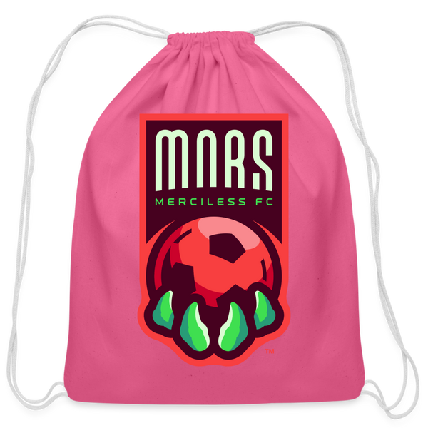Mars Merciless FC Cotton Drawstring Bag - pink
