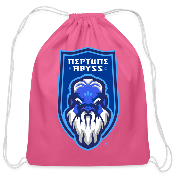 Neptune Abyss FC Cotton Drawstring Bag - pink