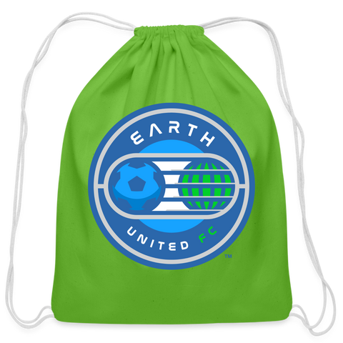 Earth United FC Cotton Drawstring Bag - clover