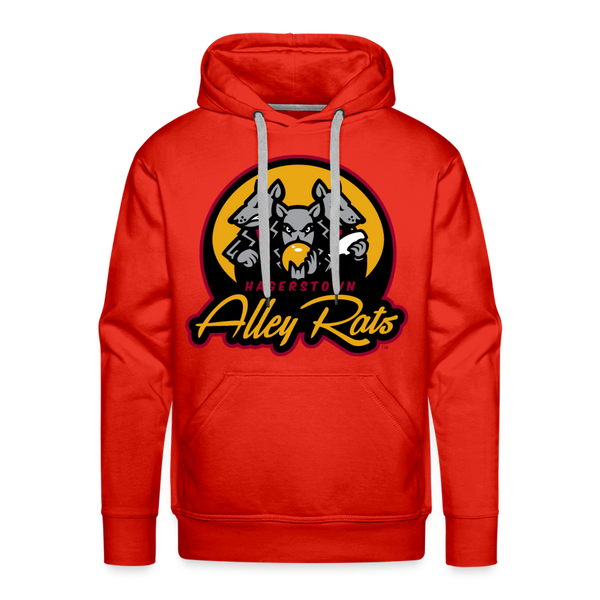 Hagerstown Alley Rats Premium Adult Hoodie - red
