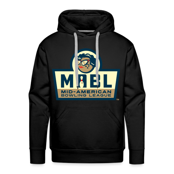 MABL Bowling Premium Adult Hoodie - black