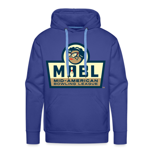 MABL Bowling Premium Adult Hoodie - royal blue