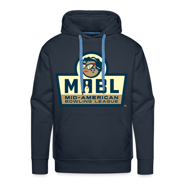 MABL Bowling Premium Adult Hoodie - navy