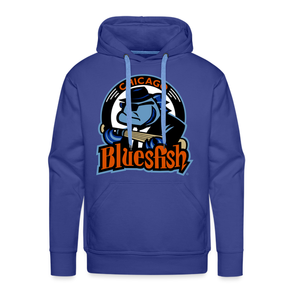 Chicago Bluesfish Premium Adult Hoodie - royal blue