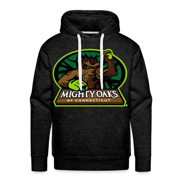 Mighty Oaks of Connecticut Premium Adult Hoodie - charcoal grey
