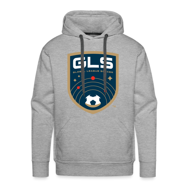 Global League Soccer Premium Adult Hoodie - heather grey
