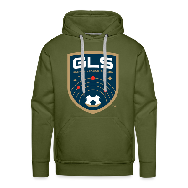 Global League Soccer Premium Adult Hoodie - olive green