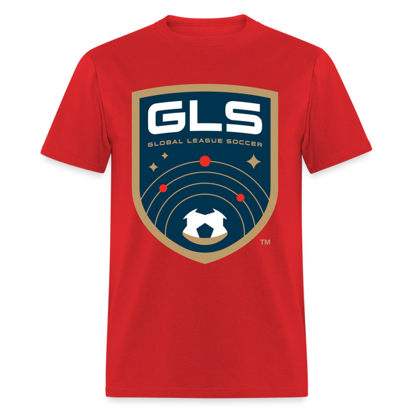 Global League Soccer Unisex Classic T-Shirt - red
